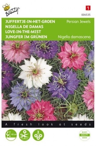 Nigella damascena Černuška damascénska zmes Love in a Mist cca 1,5 g